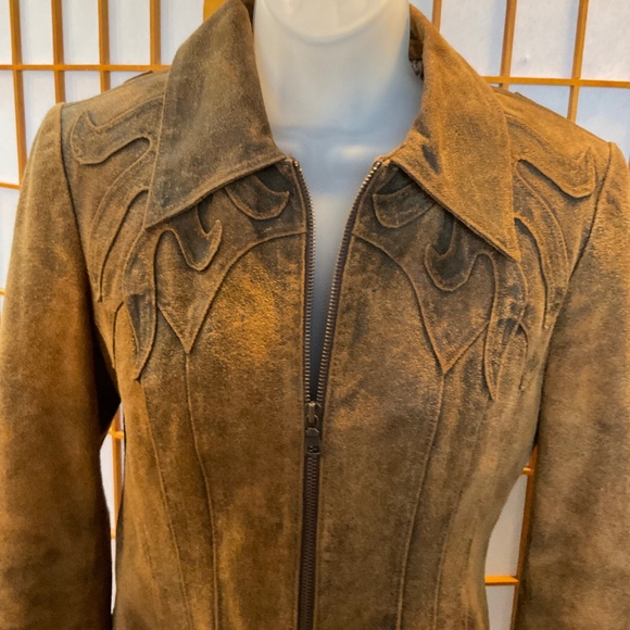 STUHHNER, Roughout Genuine Leather, jaw dropper Jacket - Picture 7 of 16
